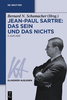 Paperback Jean-Paul Sartre: Das Sein Und Das Nichts [German] Book
