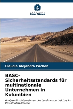 Paperback BASC-Sicherheitsstandards für multinationale Unternehmen in Kolumbien [German] Book