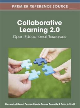 Hardcover Collaborative Learning 2.0: Open Educational Resources Book