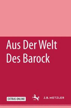 Hardcover Aus Der Welt Des Barock [German] Book