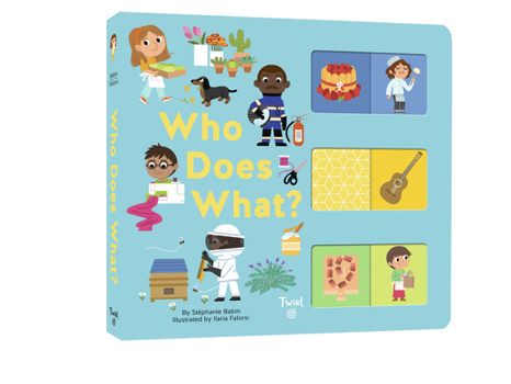 Board book Who Does What?: A Slide-And-Learn Book