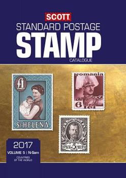 Paperback Scott 2017 Standard Postage Stamp Caatalogue, Volume 5: N-Sam: Countries of the World N-Sam Book