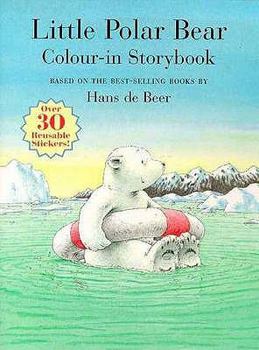 Little Polar Bear Colour-in Storybook