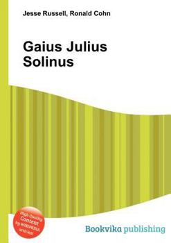 Paperback Gaius Julius Solinus Book