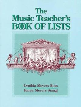 Paperback Music Teacher's Book of Lists Book