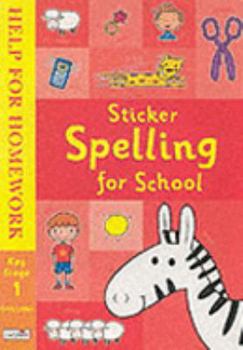 Spiral-bound Sticker Spelling for School (Help for Homework) Book