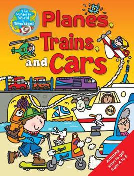 Hardcover Planes, Trains and Cars Book