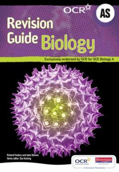 Paperback OCR Revise Biology, as: Exclusively Endorsed by OCR for Gce Biology. Richard Fosbery, Ianto Stevens and Jennifer Gregory Book