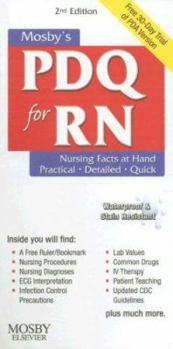 Spiral-bound Mosby's PDQ for RN: Practical, Detailed, Quick Book