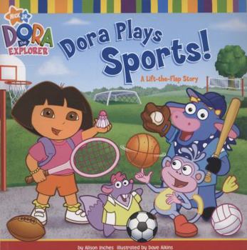 Paperback Dora Plays Sports! (Dora the Explorer) Book