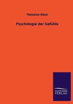 Paperback Psychologie der Gefühle [German] Book