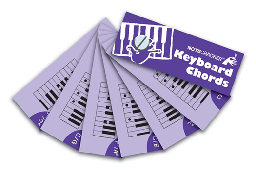 Paperback Notecracker Keyboard Chords Book