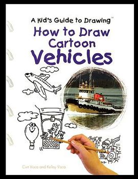 Paperback How to Draw Cartoon Vehicles Book