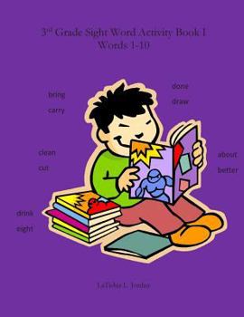 Paperback 3rd Grade Sight Word Activity Book I: Words 1-10 Book