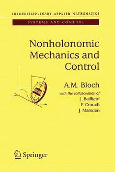 Paperback Nonholonomic Mechanics and Control Book
