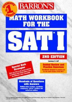 Paperback Math Workbook for the SAT I Book