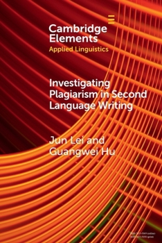 Paperback Investigating Plagiarism in Second Language Writing Book