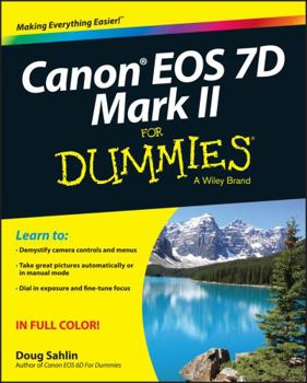 Paperback Canon EOS 7d Mark II for Dummies Book