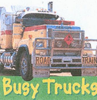 Hardcover Busy Trucks Book