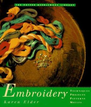 Paperback The Potter Needlework Library: Embroidery Book