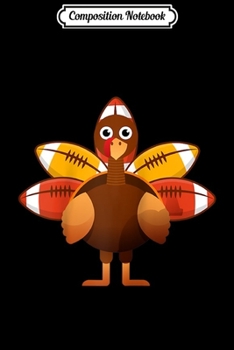 Paperback Composition Notebook: Football Turkey Picture Raglan Baseball Journal/Notebook Blank Lined Ruled 6x9 100 Pages Book