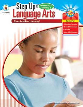 Paperback Step Up to Language Arts, Grades 3 - 5 (Step Up Series) Book