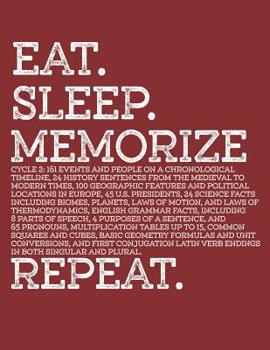 Paperback My Red Memorization Notebook Book