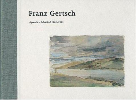 Hardcover Franz Gertsch: Aquarelle-Schottland 1961-1965 Book