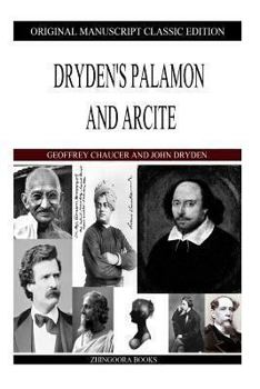 Dryden's Palamon and Arcite: in large print