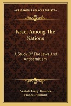 Paperback Israel Among The Nations: A Study Of The Jews And Antisemitism Book