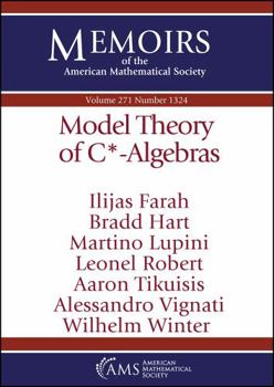 Paperback Model Theory of Mathrm C-algebras (Memoirs of the American Mathematical Society, 271) Book
