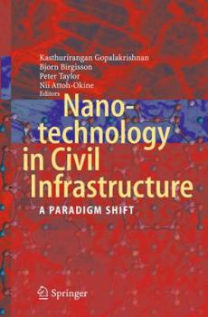 Hardcover Nanotechnology in Civil Infrastructure: A Paradigm Shift Book
