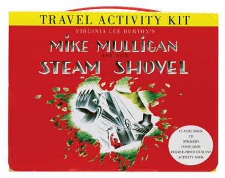 Paperback Mike Mulligan and His Steam Shovel Travel Activity Kit [With Sticker(s) and Crayons and 4 Postcards and CD (Audio) and Paperback Book and Activity Gui Book