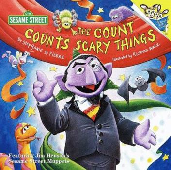 Paperback The Count Counts Scary Things Book
