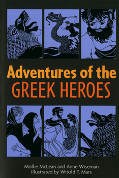 Paperback Adventures of the Greek Heroes Book