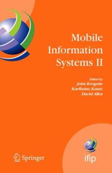Paperback Mobile Information Systems II: Ifip Working Conference on Mobile Information Systems, Mobis 2005, Leeds, Uk, December 6-7, 2005 Book