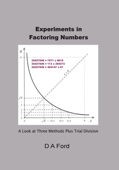 Paperback Experiments in Factoring Numbers: A Look at Three Methods Plus Trial Division Book