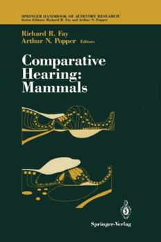 Paperback Comparative Hearing: Mammals Book