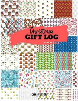 Paperback Christmas Gift Log: Record Keeper - Gift Tracker Notebook - Gift Registry - Recorder - Organizer - Keepsake for Bridal Shower - Wedding Pa Book