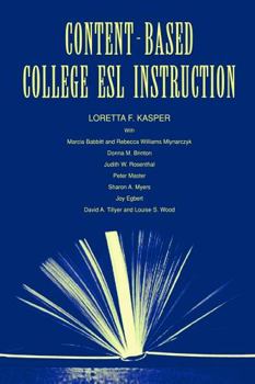 Content-Based College ESL Instruction