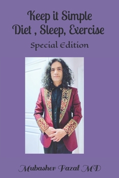 Paperback Keep it Simple Diet, Sleep, Exercise Book