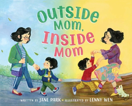 Hardcover Outside Mom, Inside Mom Book