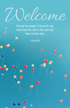 Church Homecoming Bulletin: All the People (Package of 100): 1 Kings 8:60 (Kjv)