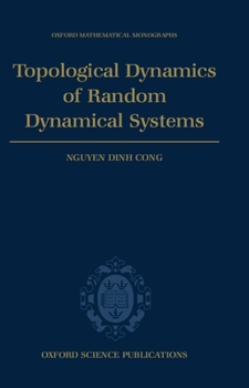 Hardcover Topological Dynamics of Random Dynamical Systems Book