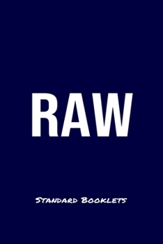 Raw Standard Booklets: A softcover fitness tracker to record four days worth of exercise plus cardio.