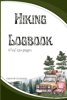 Paperback Hiking Logbook Book