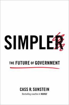 Hardcover Simpler: The Future of Government Book