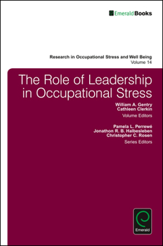Hardcover The Role of Leadership in Occupational Stress Book
