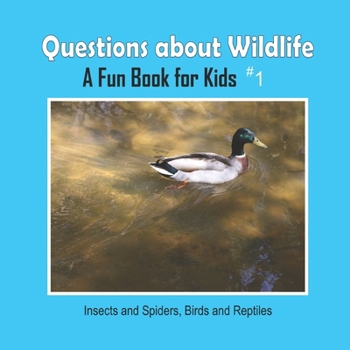 Questions about Wildlife: Insects and Spiders, Birds and Reptiles (A Fun Book for Kids)
