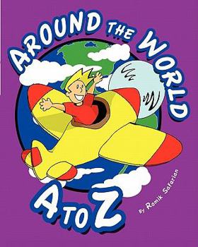 Paperback Around the World - A to Z Book